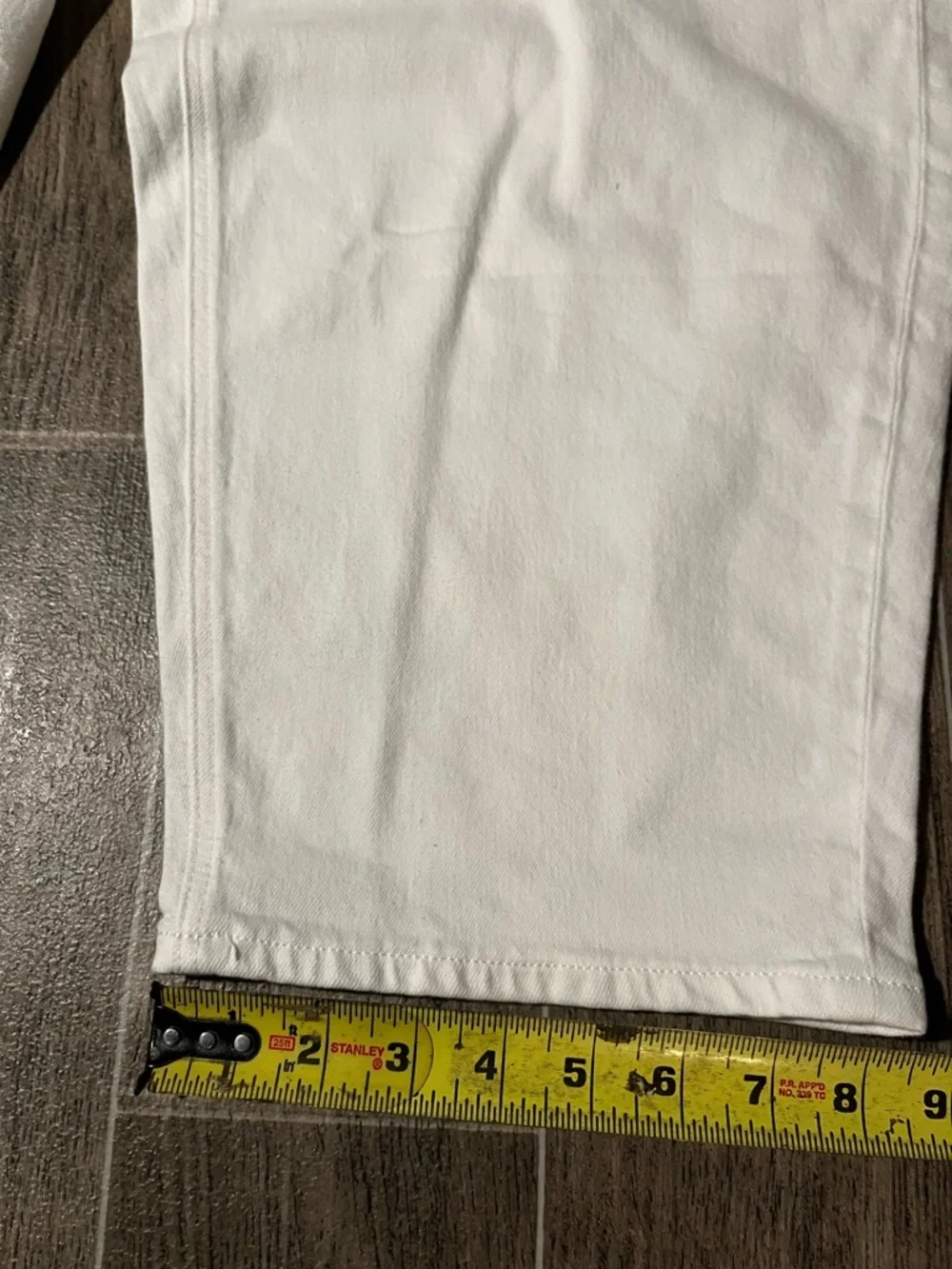 American Eagle Barrel Jeans White Women’s Size 14 Wide Leg NWT - Picture 10 of 11